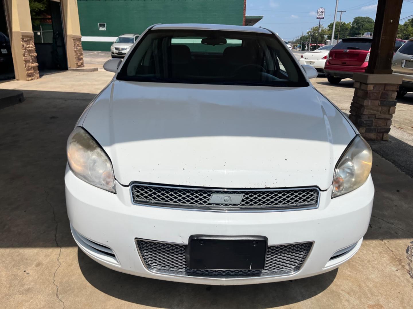 2012 White Chevrolet Impala LS (Fleet) (2G1WF5E31C1) with an 3.6L V6 DOHC 16V FFV engine, 6-Speed Automatic transmission, located at 307 West Marshall Avenue, Longview, TX, 75601, (903) 753-3091, 32.500828, -94.742577 - Photo#1