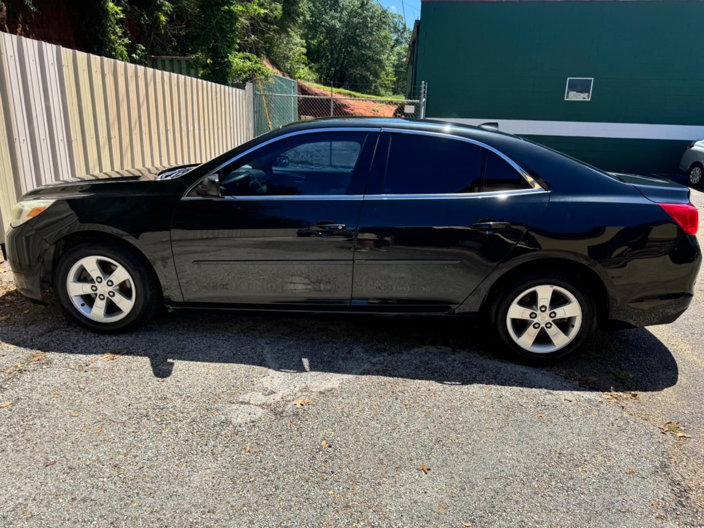 2014 BLACK Chevrolet Malibu LS (1G11B5SLXEF) with an 2.5L L4 DOHC 16V engine, 6-Speed Automatic transmission, located at 307 West Marshall Avenue, Longview, TX, 75601, (903) 753-3091, 32.500828, -94.742577 - Photo#2